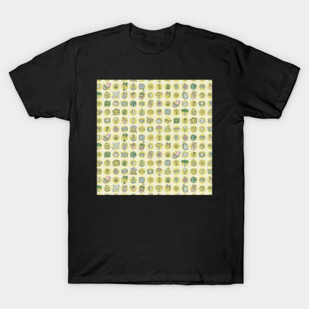 Happy traveler T-Shirt by melomania